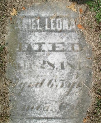 Daniel Leonard tombstone
